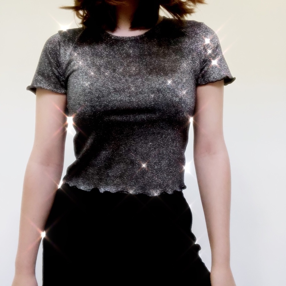 SOLD sparkly urban outfitters tee
